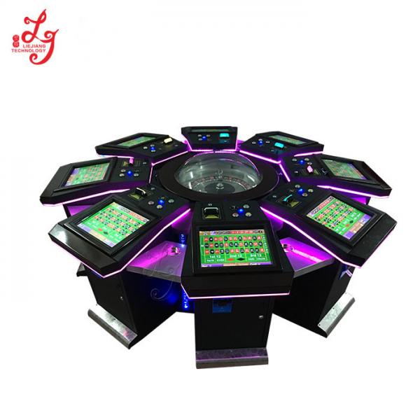Quality Touch Screen Roulette Machine Double / Single Zero Slot Casino Gambling Machines for sale
