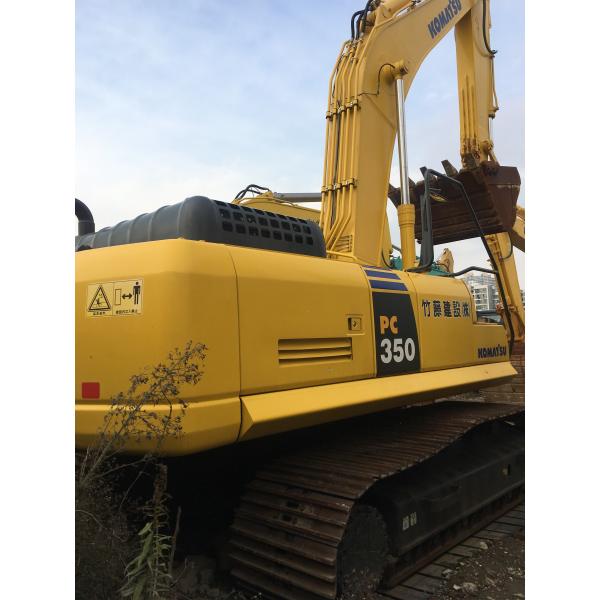 Quality 184Kw 2016 Year Used Komatsu Excavator PC350-8 35T 6850mm Max Digging Depth for sale