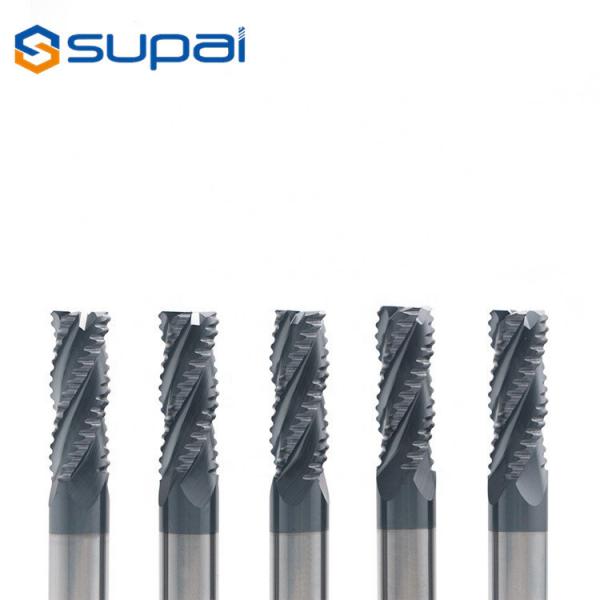 Quality 1-20mm Solid Carbide 1 MM End Mill Cutter 4 Flute TiAlN Coating Feature Standart for sale