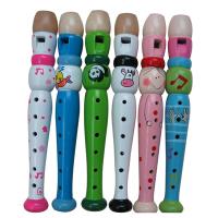 China 6 hole Cartoon wood recorder / toy flute/ Music Toy / Orff instruments / Promotion gift AG-PC1-7 for sale