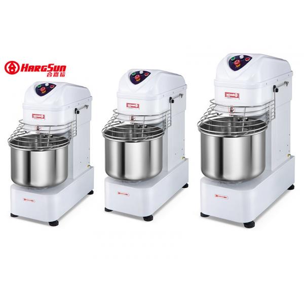 Quality Stainless Steel 40L Spiral Dough Mixer 220r/Min White Color for sale