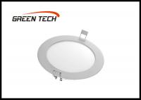 China Super Slim Round LED Panel Light 6W With Aluminum Frame AC85-265V factory