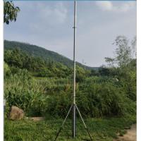 China Portable Telescoping Mast 20ft Aluminum Telescopic Mast Hand Push Up 6m Antenna Mast factory