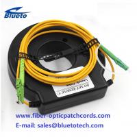 China OTDR Lunch Cable E2000/APC-LC/APC 1km SM Fiber Optic Test Cable Small Box E2000 APC To LC APC OTDR factory