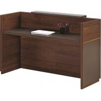 China BAILI 1.6M Office Reception Desks Melamine Wooden Reception Desk factory