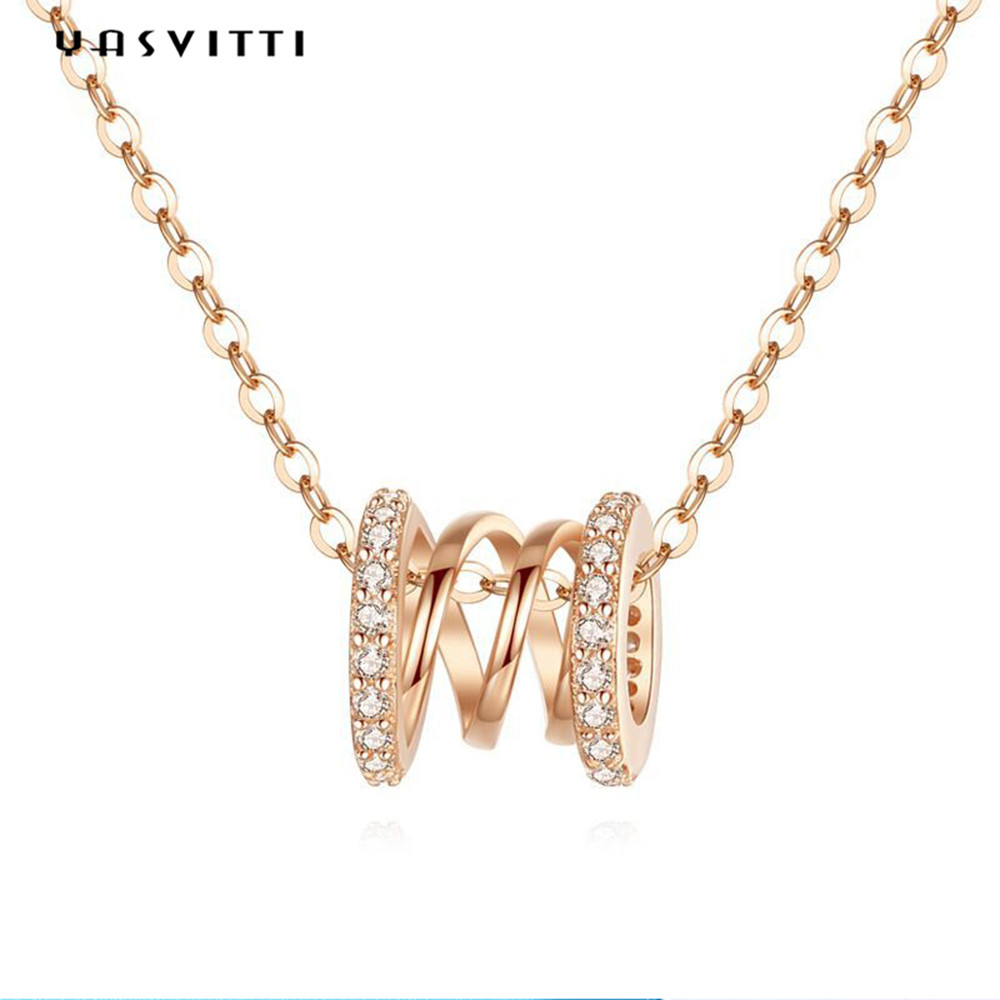 China 2.64g 40cm Birthday Diamond Studded Necklace Clavicle Waist 18k Pure Silver Pendant factory