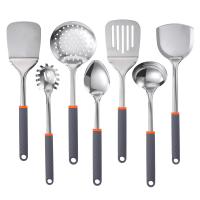 Quality Stainless Steel Silicone Kitchen Utensils Nontoxic Practical for sale
