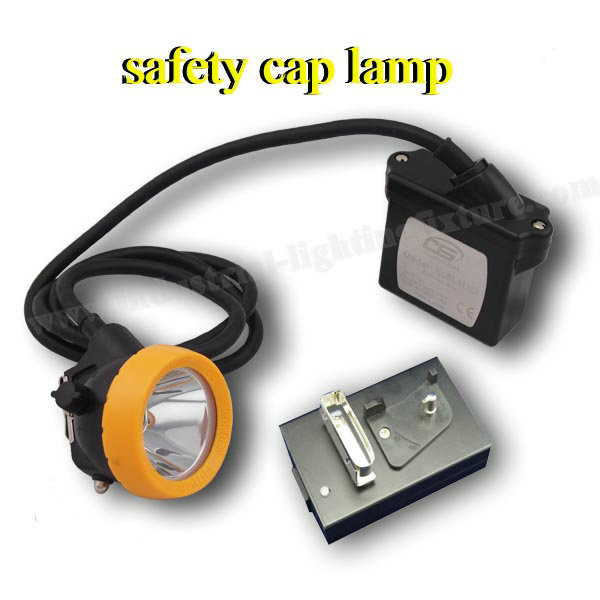 Quality Waterproof CE ATEX LED Mining Light 15000 Lux DC 4.2V , Brightest Safety Cap Lamp for sale