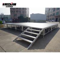 Quality Folding Mobile Portable Aluminum Event elevated Stage Platform for sale