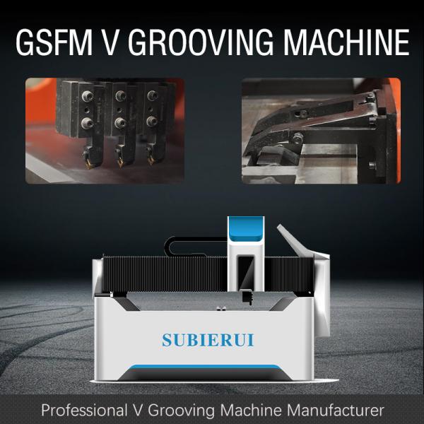Quality CE Automatic V Grooving Machine For Stainless Steel 1225 V Groove Cutting for sale