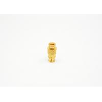 Quality Brass Female Straight SMPM RF Connector DC - 50GHz Frequency Range SSMP-KB1 for sale
