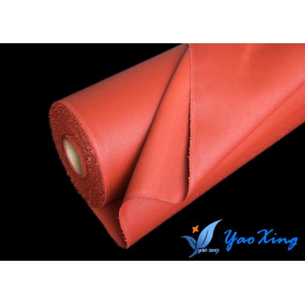 Quality 0.4mm Silicone Rubber Coated Fiberglass Fabric Material For Flexible Insulation Cover for sale