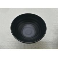China Diameter 16cm Weight 271g Black Color Noodels Bowl Imitation Porcelain Bowl factory