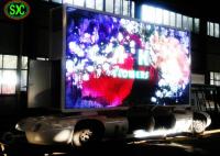 China Video Outdoor Mobile Truck Led Display , Trailer / Vehicle Mobile truck mounted led screen factory