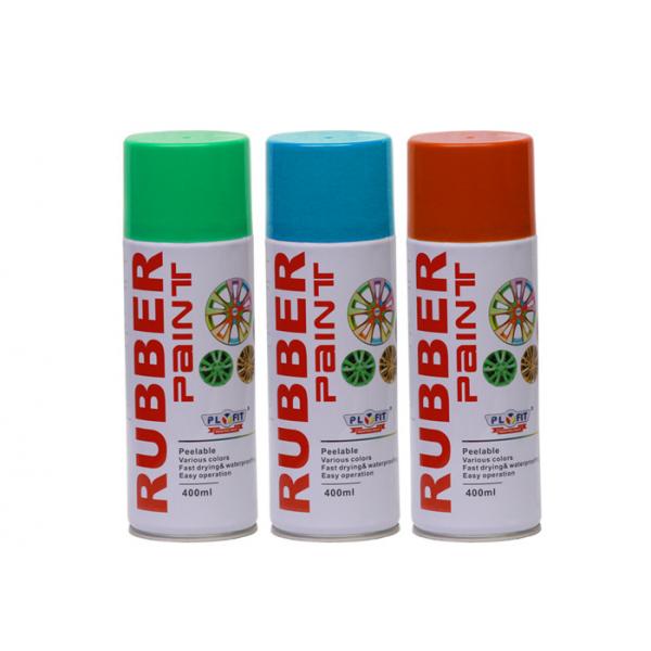 Quality Removable Car Rim Rubber Spray Paint Fluorescent Liquid Coating Abrasion Resistance for sale