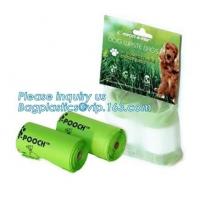 China Eco Friendly Dog Waste Pet Poop Bags Refill Rolls With Dipenser, Bone Shape Dispenser Eco Biodegradable Dog Poop Waste factory