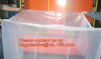 China Pallet Covers on a Roll - Clear and Black, Poly Sheeting | Pallet Covers &amp; Plastic Sheets, Shipping Boxes, Shipping Supp factory