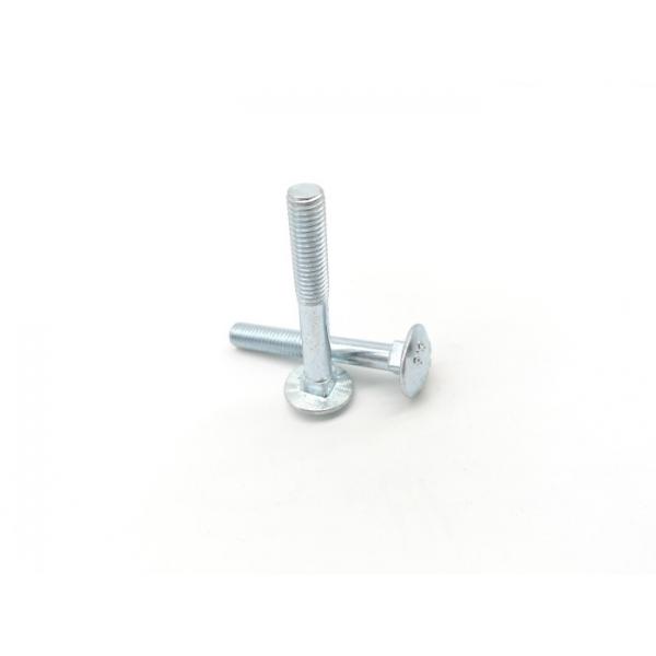 Quality DIN 603 Zinc Plated Carriage Bolts Round Head Square Head Coach Bolts for sale