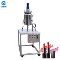 China 20L Melting Stirring Tank Lipstick Pouring Machine Hand Manual Type Metal Mold for sale