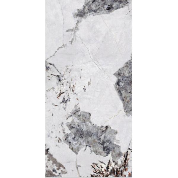 Quality Large Format Polished Glazed Kitchen White Ceramic Wall Tiles 1200x2400 Mm for sale