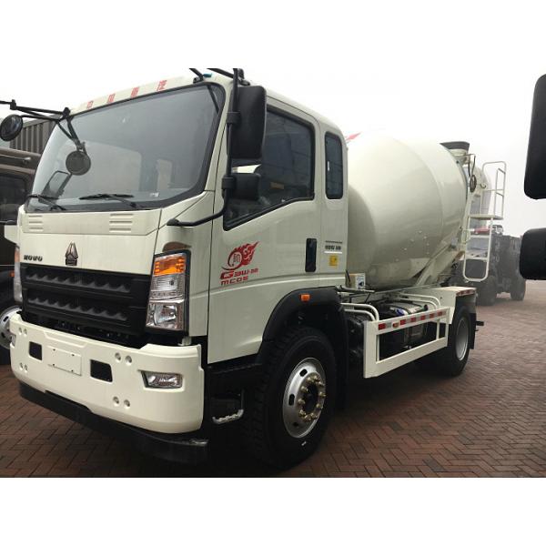Quality 4×2 3 Cube Meter Light Concrete Mixer Truck Curb Weight 4.5 Tons Weather Resistance for sale