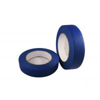 China 1 Inch Exterior Low Tack Colored Masking Tape For Painting And Car Masking for sale