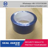 China Blue / Red Security Seal Tape , 25 Microns Tamper Evident Sealing Tape factory