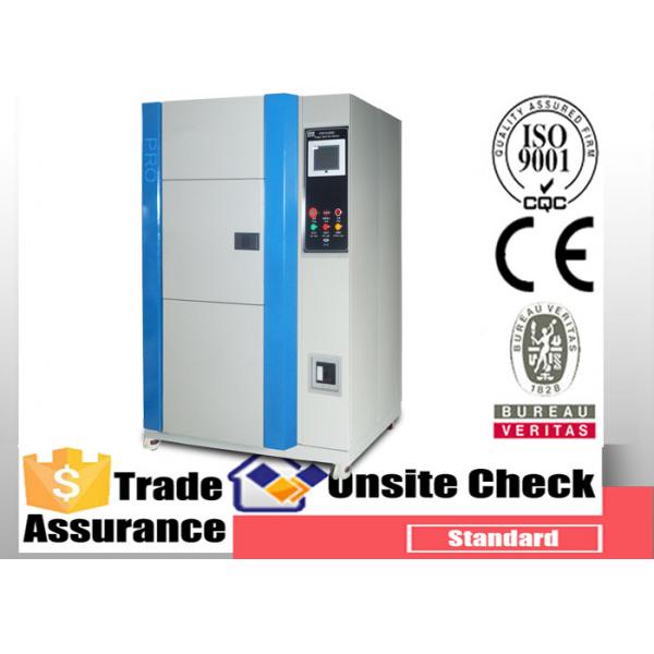 Quality Cold Rolled Heat Exchanger Thermal Shock Test Chamber 50 / 60Hz for sale