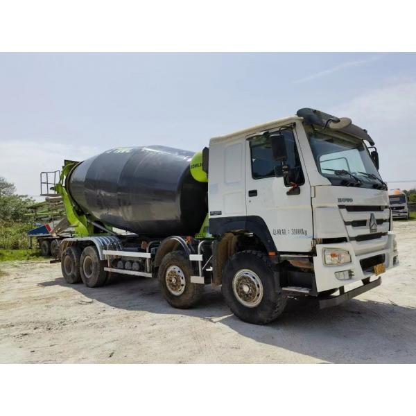 Quality Zoomlion Used Concrete Mixer Truck Manufacturer 2019 Model With Howo Chassis for sale