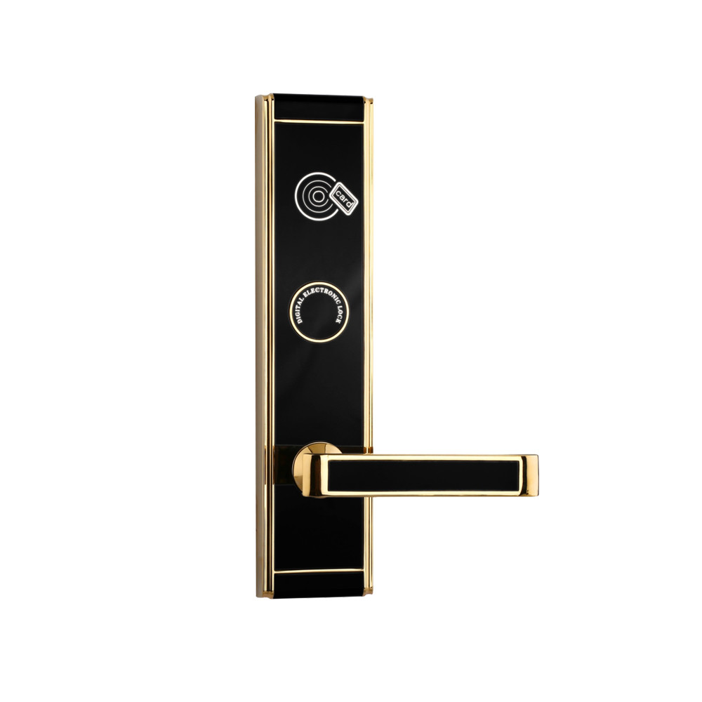 China Digital Key Card Hotel Door Locks Support 10000 Times Of Locking &amp; Unlocking Operation factory