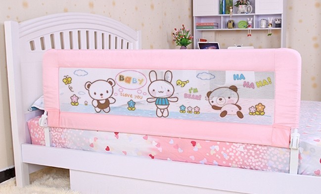China Convertible Bed Rails for Toddler Bed , ECO Baby Safety Bed Rail factory