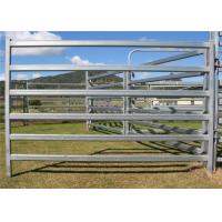 China Custom Size Livestock Portable Cattle Fence Panels Square / Round / Oval Shape factory
