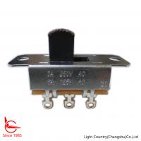 China Light Country SUS Slide Switch, DPDT ON-ON, 35*13*9mm, UL, 3A 250V AC factory