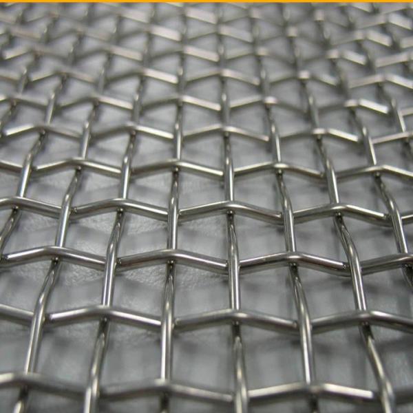 Quality 0.6-8m Twill Weave Wire Mesh Vibrating Screen , 30m/Roll 16 Gauge Welded Wire Mesh for sale