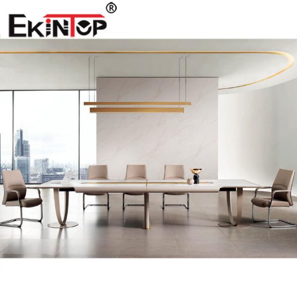 Quality Nordic Solid Wood Meeting Table ,  Multi Person Conference Room Desk OEM ODM for sale