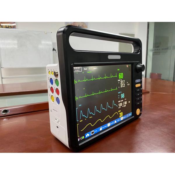 Quality Multi Parameter Cardiac Patient Monitor Machine Multilingual With EtCO2 for sale