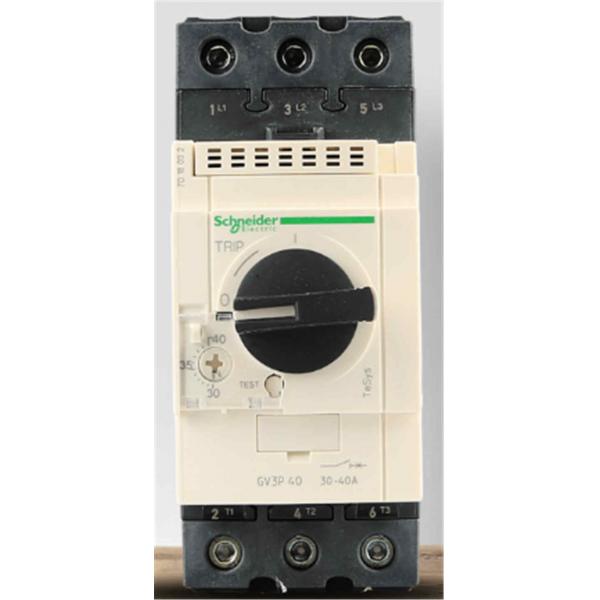 Quality Schneider GV3P40 GV3P65 Motor Control Circuit Breaker TeSys GV3 Thermal Magnetic Protector for sale