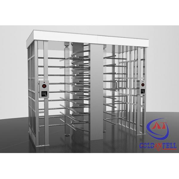 Quality Bi - directional Full Height Turnstiles Airports Subway Station Automatic Revolving Door for sale