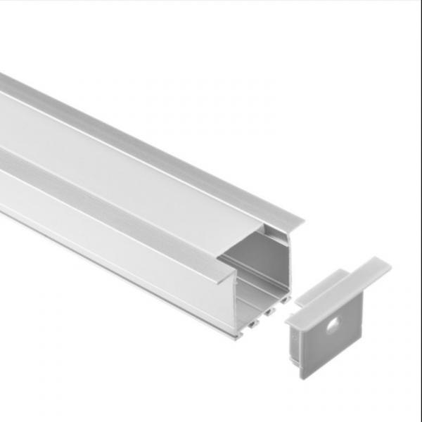 Quality Pendant Profile Aluminum LED Extrusion 40*26mm Recessed For Strip Lighting for sale