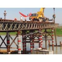 China Multi-span Bailey Bridge /Steel Bridge,Portable Steel Bridge ,Deck-type for sale