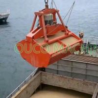 China Clamshell Bulk Cargo Electro Hydraulic Grab Bucket for sale