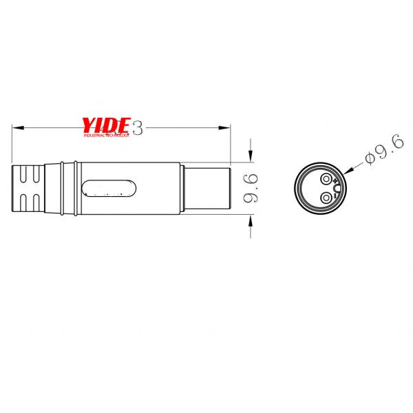 Quality 60V 10A Ebike Battery Connector Plug 2 PIN Famale Connectors for sale