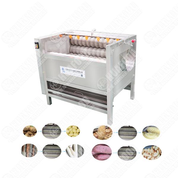 Quality Automatic Potato Washing Peeling Machine Onion Washing Machine for sale