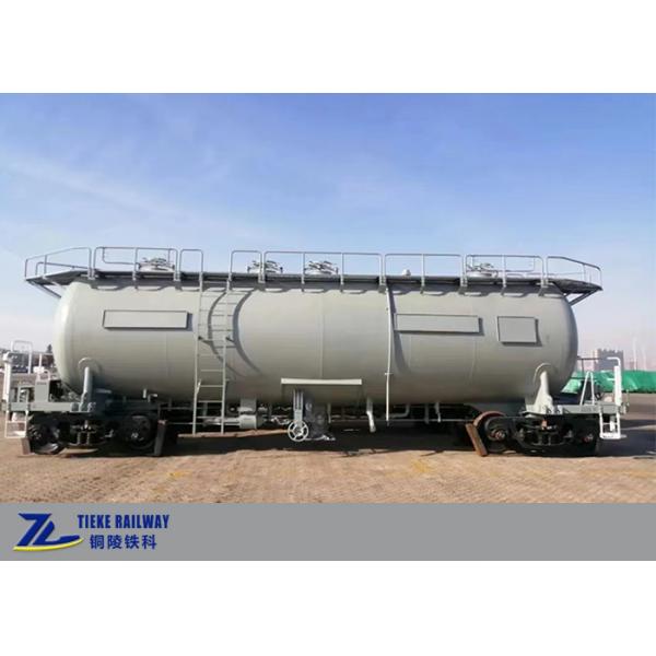 Quality 1425mm Bulk Cement Tank Wagon Cement Powder Railway Tanker Capacity 58m³ for sale