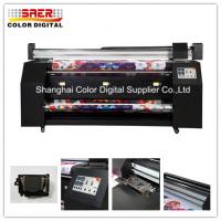 Quality Advertising Polyster Feather Flag Printing Machine With Two Epson Head for sale