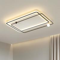 China Nordic Living Room Minimalist Ceiling Lights Modern Bedroom Recessed  Rectangular Ceiling Lights(WH-MA-247) factory