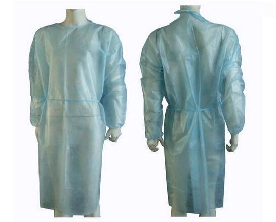 Quality Lightweight Non Woven Disposable Exam Gowns for sale