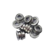 Buy cheap High Precision Miniature Bearings Flanged Deep Groove Ball Bearings from wholesalers