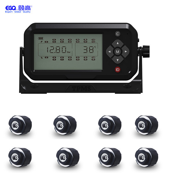 Quality Eight Tire Truck TPMS Trailer Tire Pressure Monitoring System for sale