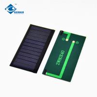 China 0.43W Plate Eco-worthy Solar Panel ZW-8040-6V Customized Mini Epoxy Solar Panel 6V factory